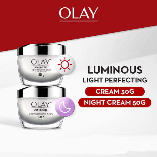 Olay Luminous Light Perfecting Day and Night Cream Set
