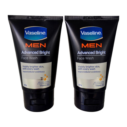 Vaseline Men Advanced Bright Face Wash Pack of 2