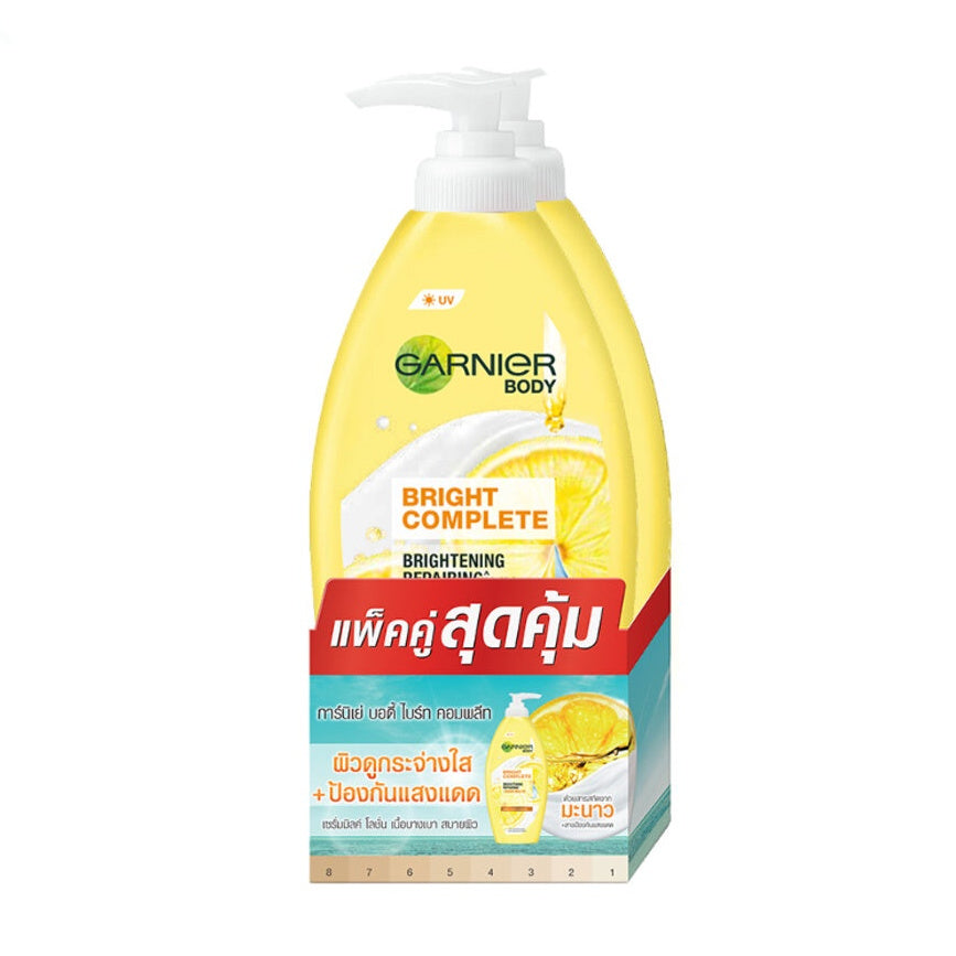 Garnier Bright Complete Body Lotion 400 ml Pack of 2