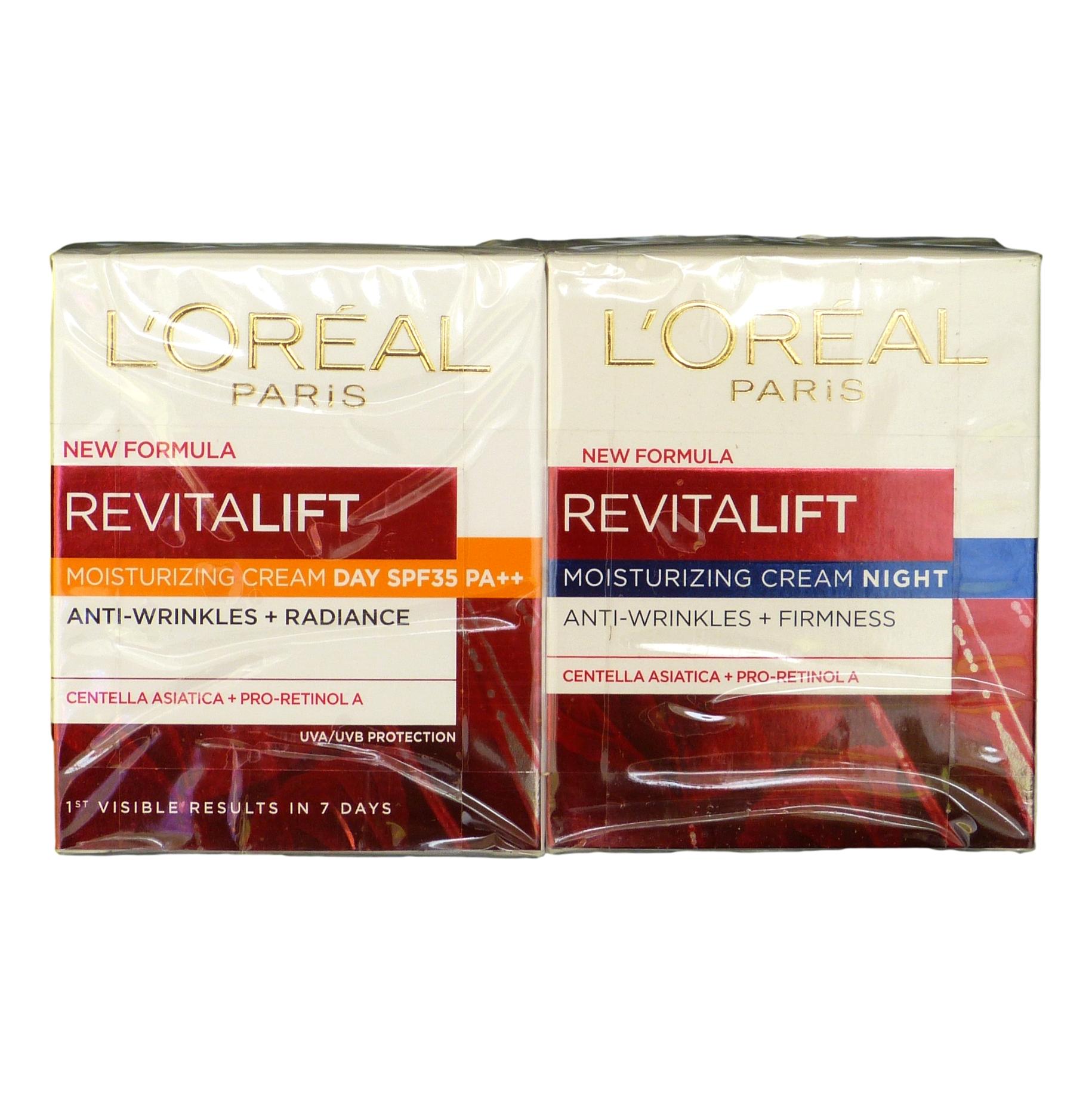 L'Oreal Paris Revitalift Day and Night Cream Set - Asian Beauty Supply
