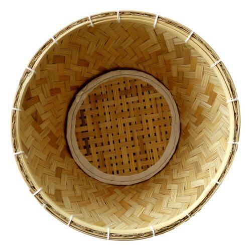 Bamboo Sticky Rice Steamer Set with Reed Serving Basket and Aluminum Pot - Asian Beauty Supply