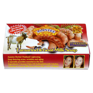Asantee Tamarind Goat Milk Honey Skin Whitening Facial Soap 125 grams - Asian Beauty Supply