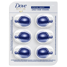 Load image into Gallery viewer, Dove Intense Repair Daily Hair Vitamins 36 capsules - Asian Beauty Supply