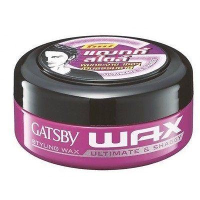 Gatsby Hair Styling Wax Ultimate and Shaggy Molding Shaping Super Hold 75 grams - Asian Beauty Supply