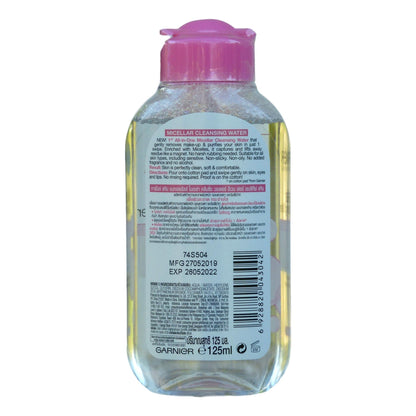 Garnier Skin Naturals Micellar Cleansing Water Sensitive 125ml - Asian Beauty Supply