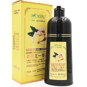 Mokeru Ginger Essence Black Shampoo 500ml - Asian Beauty Supply