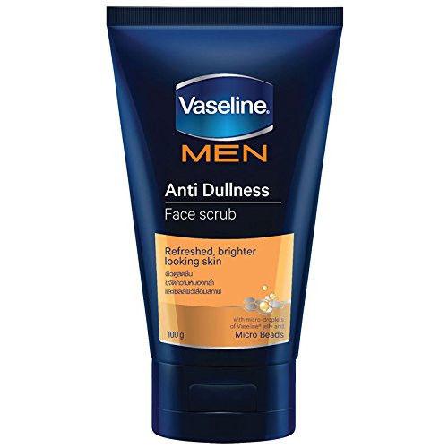 Vaseline Men Anti Dullness Face SCRUB Facial Cleanser Foam 100 grams - Asian Beauty Supply