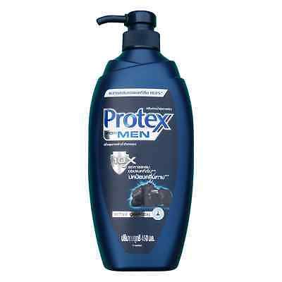 Protex for Men Antibacterial Body Wash Shower Cream Active Charcoal 450ml - Asian Beauty Supply