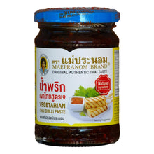 Load image into Gallery viewer, Mae Pranom Thai Vegetarian Chili Paste 8 oz - Asian Beauty Supply