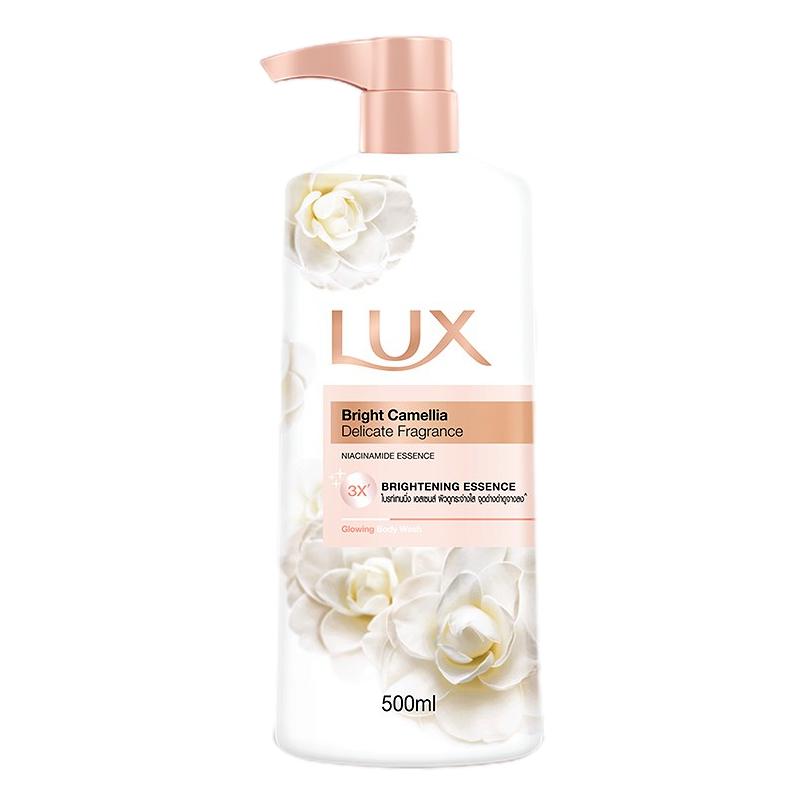 Lux Bright Camellia Body Wash Shower Cream 500ml Pack of 2 - Asian Beauty Supply