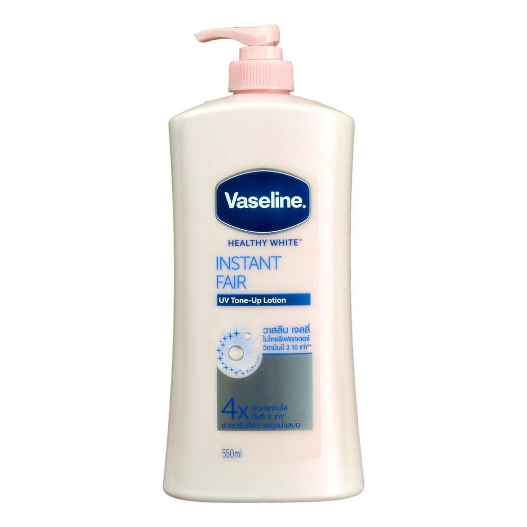 Vaseline Healthy White Instant Fair Body Lotion Skin Whitening 550ml - Asian Beauty Supply