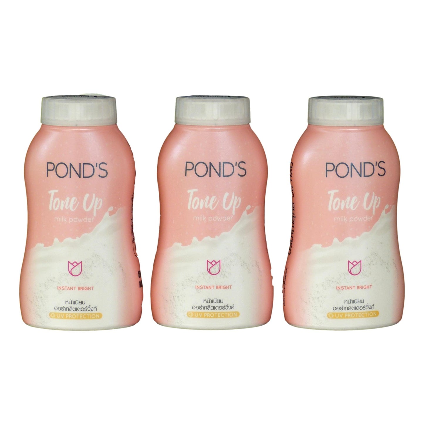 Pond's Tone Up Milk Powder Instant Bright 50g Pack of 3 - Asian Beauty Supply