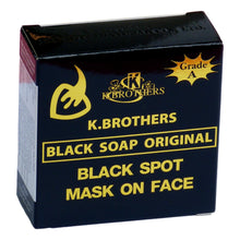Load image into Gallery viewer, K.Brothers Original Black Soap 50g (Pack of 6) - Asian Beauty Supply