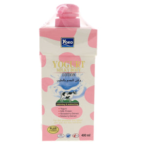 Yoko Yogurt Milky Body Lotion 400ml - Asian Beauty Supply