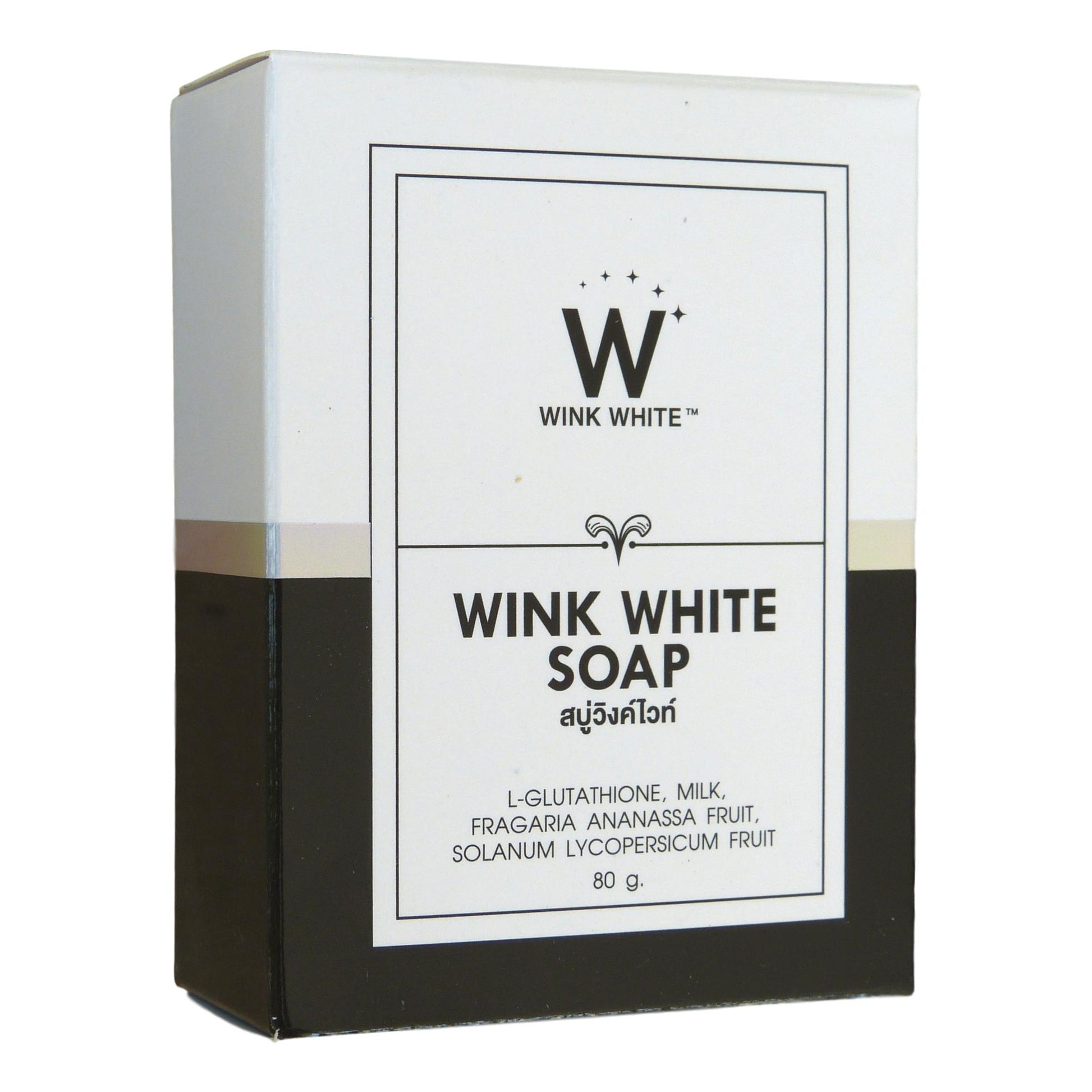 Gluta Glutathione Pure Soap Whitening Bleaching Anti-aging BY WINK WHITE