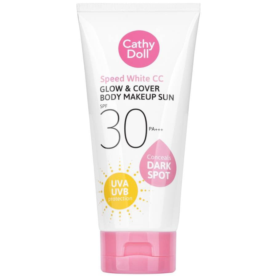 Cathy Doll Speed White CC Glow & Cover Body Makeup 138ml - Asian Beauty Supply