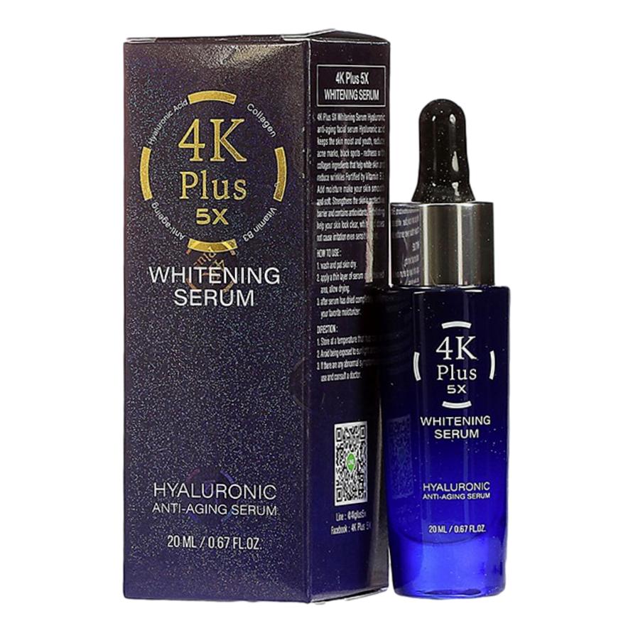 4K Plus Whitening Serum Hyaluronic Anti-Aging Serum - Asian Beauty Supply
