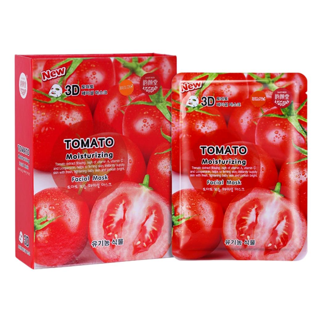 East-Skin Tomato 3D Facial Mask Box of 10 - Asian Beauty Supply