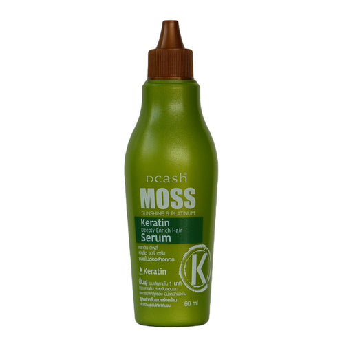 DCash Moss Sunshine and Platinum Keratin Enrich Hair Serum 60ml - Asian Beauty Supply