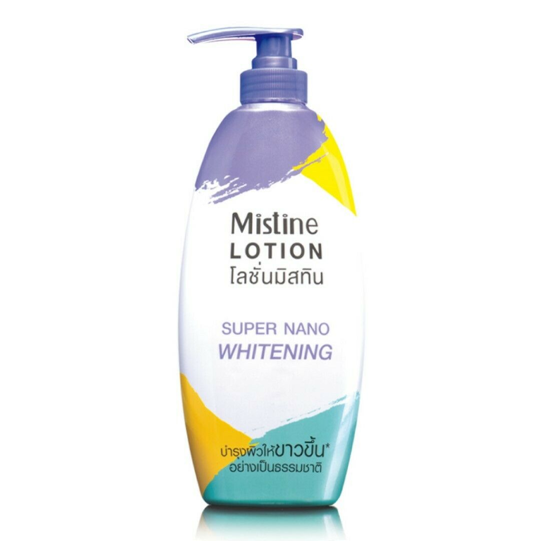 Mistine Super Nano Whitening Body Lotion 400ml - Asian Beauty Supply