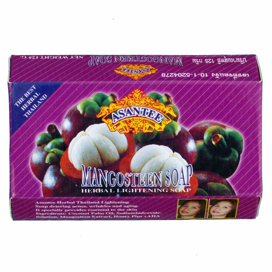 Asantee Mangosteen Skin Whitening Facial Soap 125 grams - Asian Beauty Supply