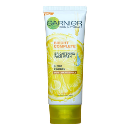 Garnier Bright Complete Brightening Face Wash 100ml - Asian Beauty Supply