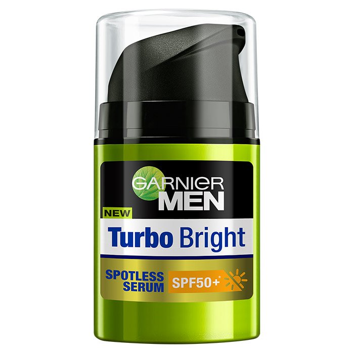 Garnier Men Turbo Bright Oil Control Spotless Serum SPF50 Pack of 2 - Asian Beauty Supply