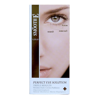 Smooth E Gold Perfect Eye Solution Anti Wrinkle Dark Circles Puffiness 15ml - Asian Beauty Supply
