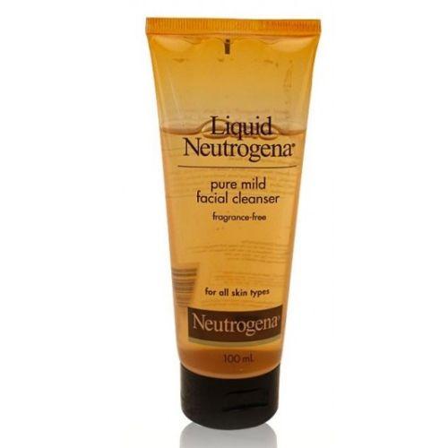 Neutrogena Liquid Pure Mild Facial Cleanser Unscented 100ml - Asian Beauty Supply