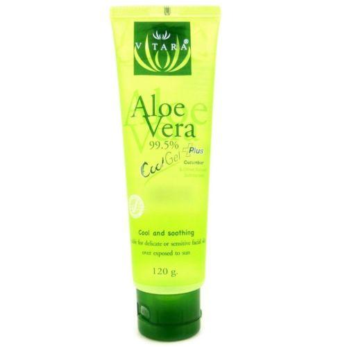 Vitara Aloe Vera Cool Plus Gel for Facial Sunburn 120 grams - Asian Beauty Supply