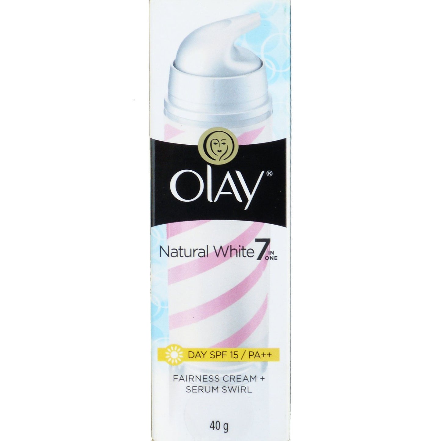 Olay Natural White Fairness Day Cream Serum Swirl Skin Whitening 40 grams - Asian Beauty Supply